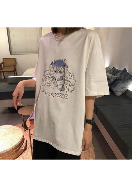 Girl Sleccter Beyaz Oversize T-Shirt fiyatları