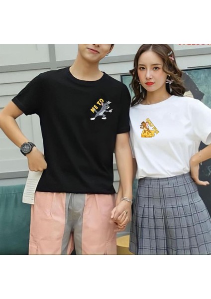 Çift Kombini Tom & Jerry 'Me To, Only You' T-Shirt