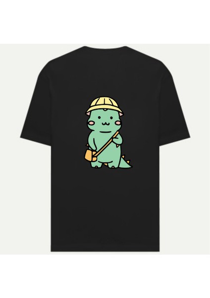 Çift Kombini Kawaii Dinosaur T-Shirt modelleri