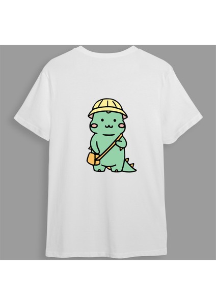 Çift Kombini Kawaii Dinosaur T-Shirt fırsatları