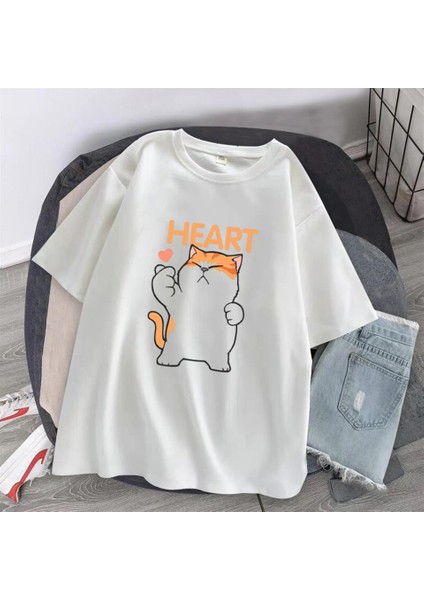 Çift Kombini Heart T-Shirt