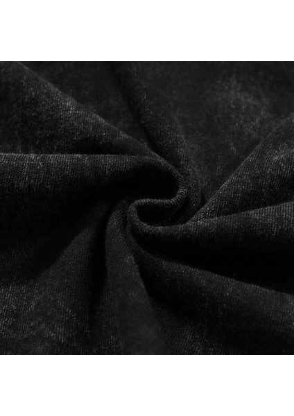 Yıkamalı Siouxsie Banshees Oversize Eskitme T-Shirt modelleri