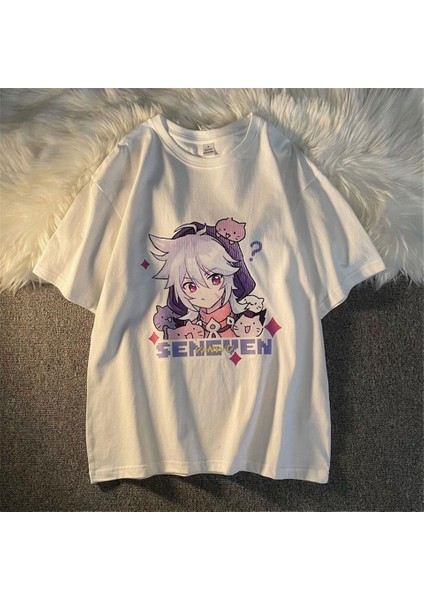 Girl Seneven Beyaz Oversize T-Shirt fiyatları