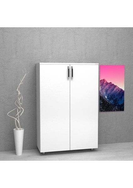 Dosya Dolabı Tam Kapak 80 x 35 x 115 cm