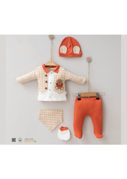 Yeni Doğan Bebek Hastane Çıkışı 5 Li Set