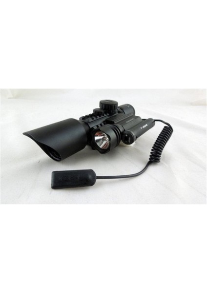 3-10X42 Zoomlu Av Tüfeği Dürbünü Tüfek Lazeri Zenon Fenerli M9 fiyatları