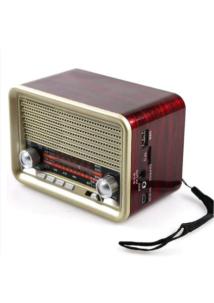 Nostaljik Radyo Nns NS-1537BT Şarjlı Nostaljik Radyo