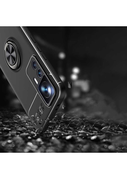 Xiaomi Mi 12T Kılıf Yüzüklü Kamera Korumalı Ravel Silikon indirimleri
