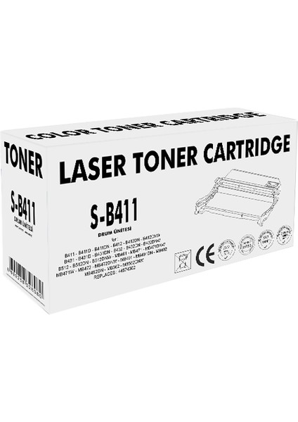 Specıal Drum Unıt (25K) Dr B411-B431 B451 Toner Ünitesi