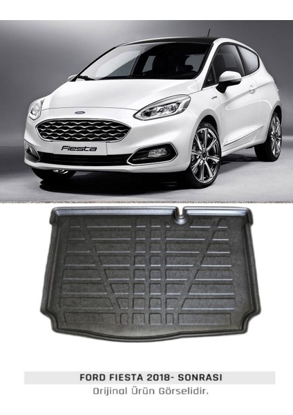 Bagaj Havuzu Ford Fıesta 2018-2023 Araza Özel Üretim ve Tam Uyumlu Kaucuk