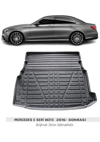2016 Mercedes E Serisi Bagaj Havuzu Araca Özel Üretim ve Tam Uyumlu Kokusuz Kaucuk modelleri