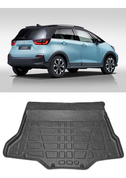 Bagaj Havuzu Honda Jazz 2020-2023 Araca Özel Üretim ve Tam Uyumlu Kaucuk modelleri
