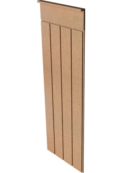 Dekoratif Duvar Paneli, Boyanabilir Ahşap 10 mm Ham Mdf Duvar Paneli