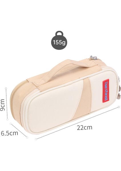 Geyik Ormanı BL-A003 Colorblock Kırtasiye Depolama Çantası (Yurt Dışından)
