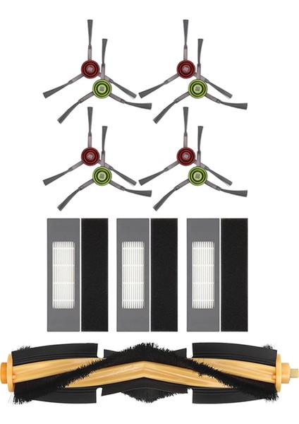 Yedek Parçalar Fırça Yan Fırça Hepa Filtre T8AIVI T8MAX N8PRO Robot Vakum Aksesuarları (Yurt Dışından)