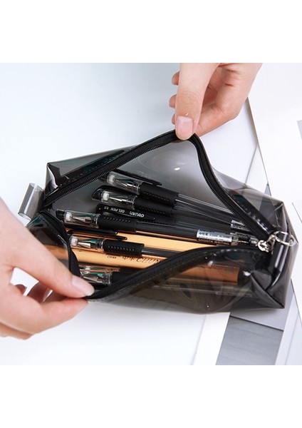 H6465-1 Basit Şeffaf Kırtasiye Depolama Çantası (Yurt Dışından) fırsatları