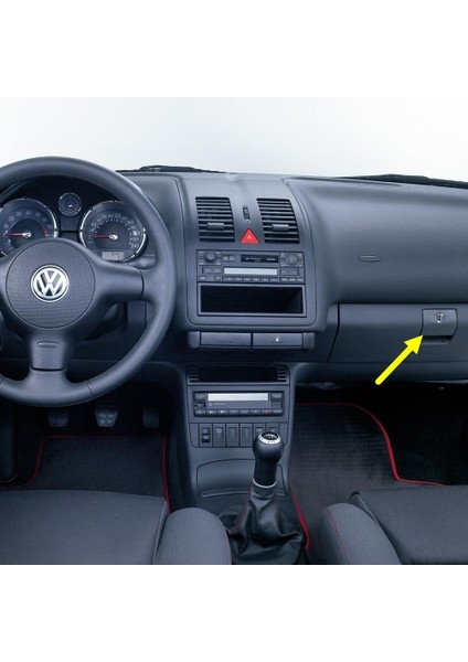 Vw Polo Classic 2000-2002 Torpido Kapağı Açma Mandalı 6N0857131C