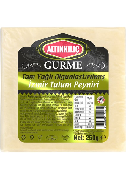 Gurme Tulum Peyniri 250 G