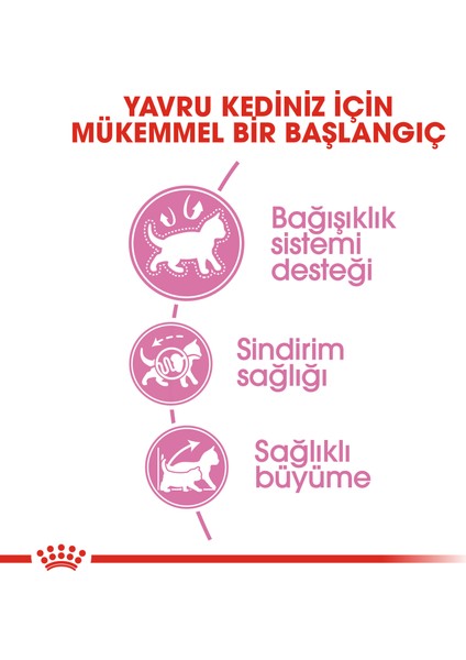 2 kg Vakumlu Kitten Yavru Kedi Maması Yüksek Proteinli indirimleri