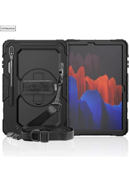 Samsung Galaxy Tab S8 Ultra SM-X900 X903 X905 X906 Kılıf Defender Askılı Pars Case Fuji