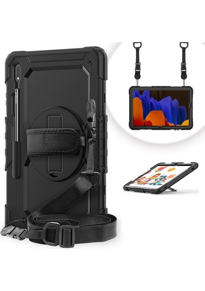 Samsung Galaxy Tab S8 Ultra SM-X900 X903 X905 X906 Kılıf Defender Askılı Pars Case Fuji
