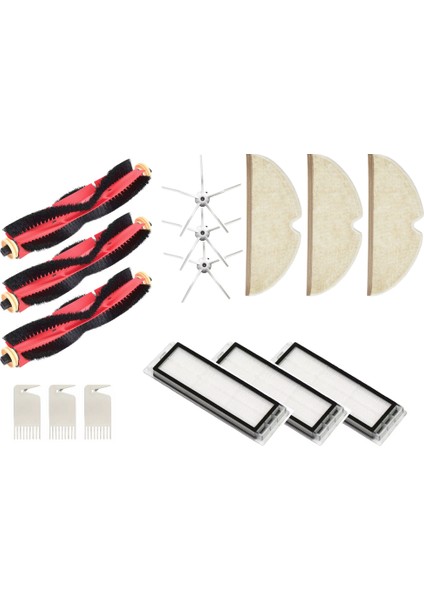 S5 Max S5 S4 Max S6 Maxv S6 S6 Pure Roborock Modelleri Uyumlu Set