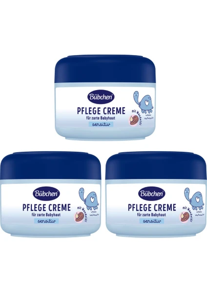 Pflege Creme 75 Ml Yüz ve Vücut İçin Bebek Bakım Kremi x 3 Adet