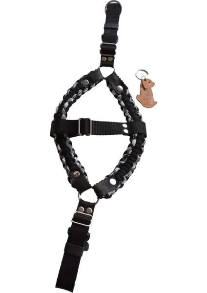 Köpek göğüs tasması küçük ırk paracort örgü göğüs ölçüsü:25-60cm ayarlamalı dog harness GT2-13