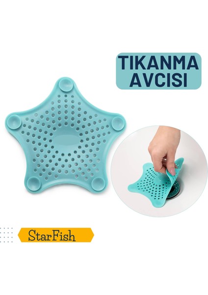 Starfish Lavabo Gideri Tıkanma Avcısı 716025