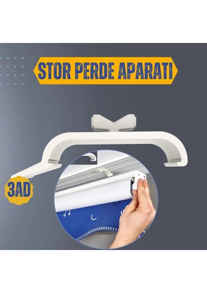 Craftme Kornişe Stor Perde Montaj Aparatı 45 mm 716930