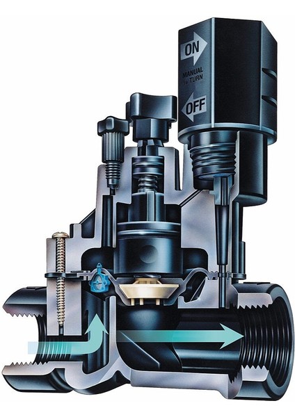 100DVF Solenoid Vana 1 Inç 24V. Akış Kontrollü 1 Adet