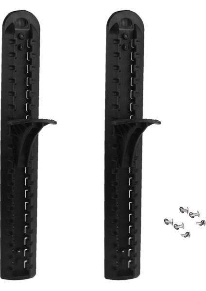 2 Adet Siyah Kayık Ayağı (Yurt Dışından)