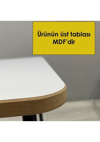 4 Adet Kamp Sandalyesi Bardaklıklı Lüks Piknik Sandalye Mavi + Katlanır Mdf Masa