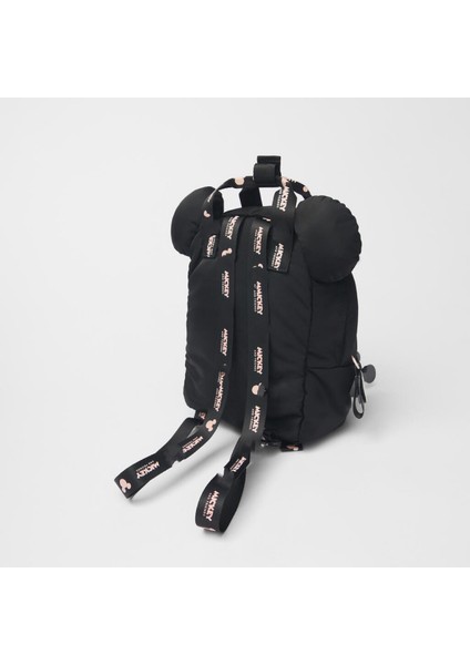 Sevimli Mickey Mouse Çocuk Sırt Çantası - Siyah (Yurt Dışından) fırsatları