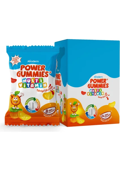 Power Gummies Multi Vitamin 64 Jel