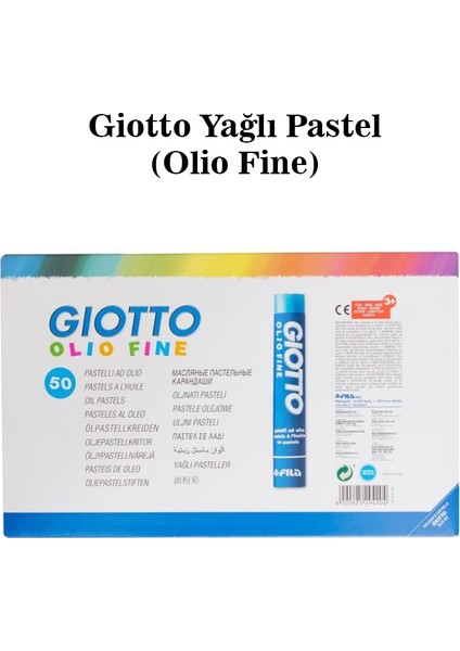 Olio Fine - Yağlı Pastel Boya - Silindir 50 Renk 9mm (Yeni)