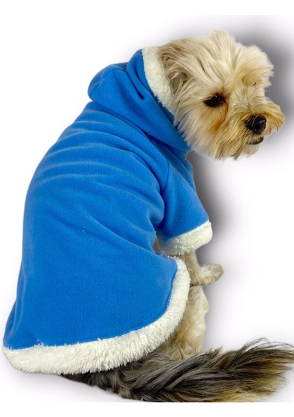 Blue Furry Kapşonlu Ceket Sweat By Kemique Köpek Kazağı fiyatları