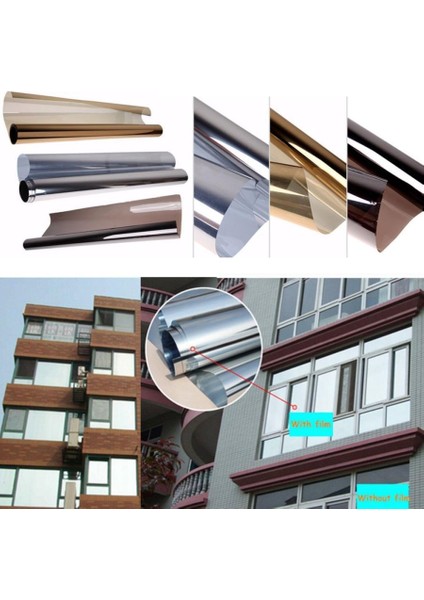 AYNALI CAM FİLMİ AMERİKAN ÇİZİLMEZ 75 CM X 3 METRE indirimleri