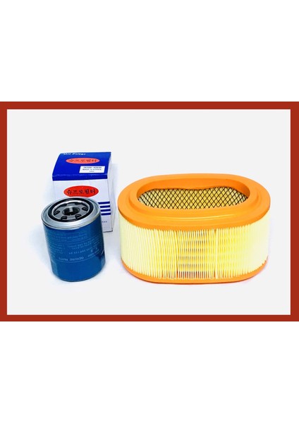 Hyundai H100 Kamyonet 2004-2020 Yağ+Hava Filtresi