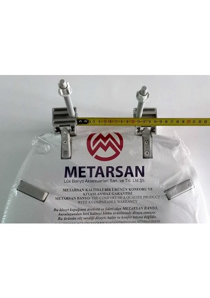 Süngerli / Yumuşak Klozet Kapağı / Metarsan