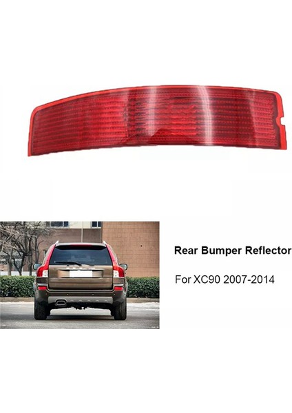 Adet Arka Tampon Işık Volvo XC90 2007-2014 Için Kuyruk Reflektör Sis Lambası Ampul Olmadan 31213647 31111185 (Yurt Dışından)