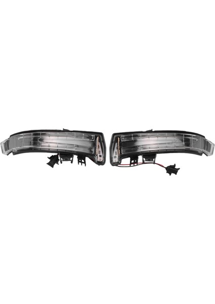 Çift Mercedes W204 W212 W221 LED Yan Ayna Işaretleyici Dönüş Sinyal Işığı Lens 2129067401 2129067501 (Yurt Dışından)