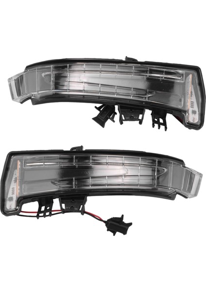 Çift Mercedes W204 W212 W221 LED Yan Ayna Işaretleyici Dönüş Sinyal Işığı Lens 2129067401 2129067501 (Yurt Dışından)