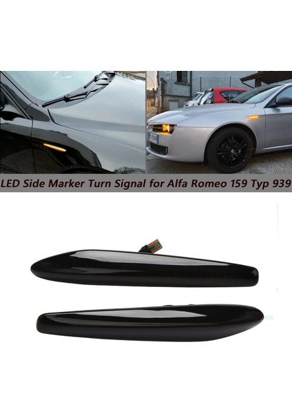 Araba Dinamik Yan Işaretleyici Işık Dönüş Sinyali Göstergesi Alfa Romeo 159 Typ 939 2005-2010 Boera Typ 939 2005 (Yurt Dışından) fiyatları