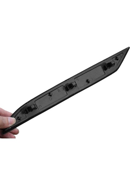 Adet Yedek Modifiye Parlak Petek Kuyruk Arka Sis Işık Lambası Kapağı Trim Ekle Garnitür Golf 7.5 Için Mk7.5 (Yurt Dışından)