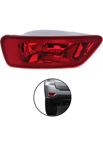 Dodge Journey Için Arka Sol Sis Lambası, Jeep Compass Grand Cherokee 11-16 Kuyruk Tampon Lambası Sis Farları Arka Tampon Işık (Yurt Dışından) modelleri