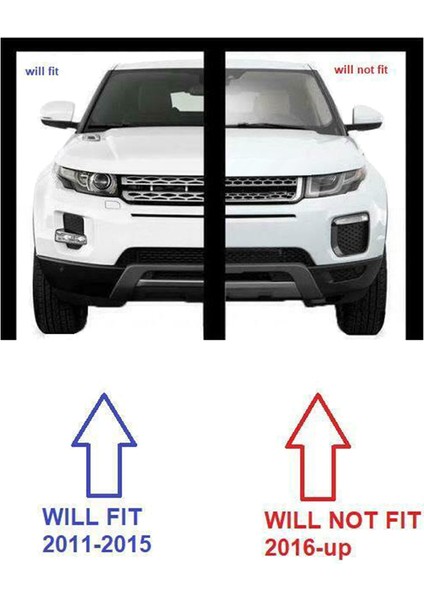 Land Rover Range Rover Evoque 2011-2015 Için Sol Sürücü Yan Araba Ön Tampon Sis Lambası Işık LR026090 (Yurt Dışından)