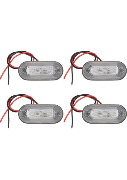 Adet 12 V Tekne Deniz Sinyal Lambası Temizle Sınıf Büyük Su Geçirmez LED Nezaket Işıkları Merdiven Güverte Beyaz (Yurt Dışından) fırsatları