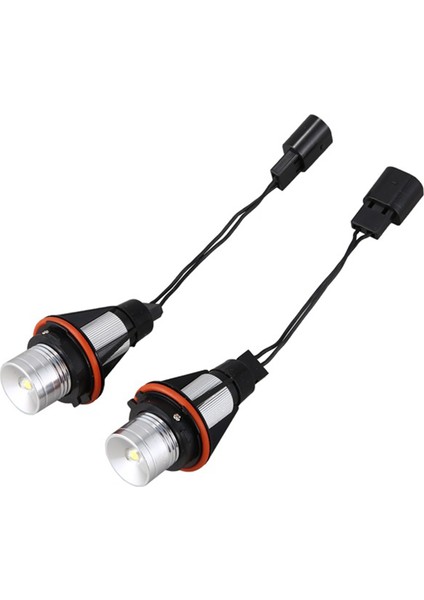 Araba Melek Göz Sis Farı Xenon Beyaz LED Ampul Far Bmw E39 X83 X3 E53 X5 E60 (Yurt Dışından)