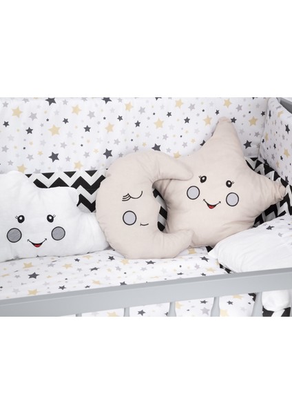 Süper Natural ahşap Beşik 4 Kademeli Gri Anne Yanı Sallanır Bebek Beşiği 60X120 -Uyku Seti+Yatak G14 fırsatları